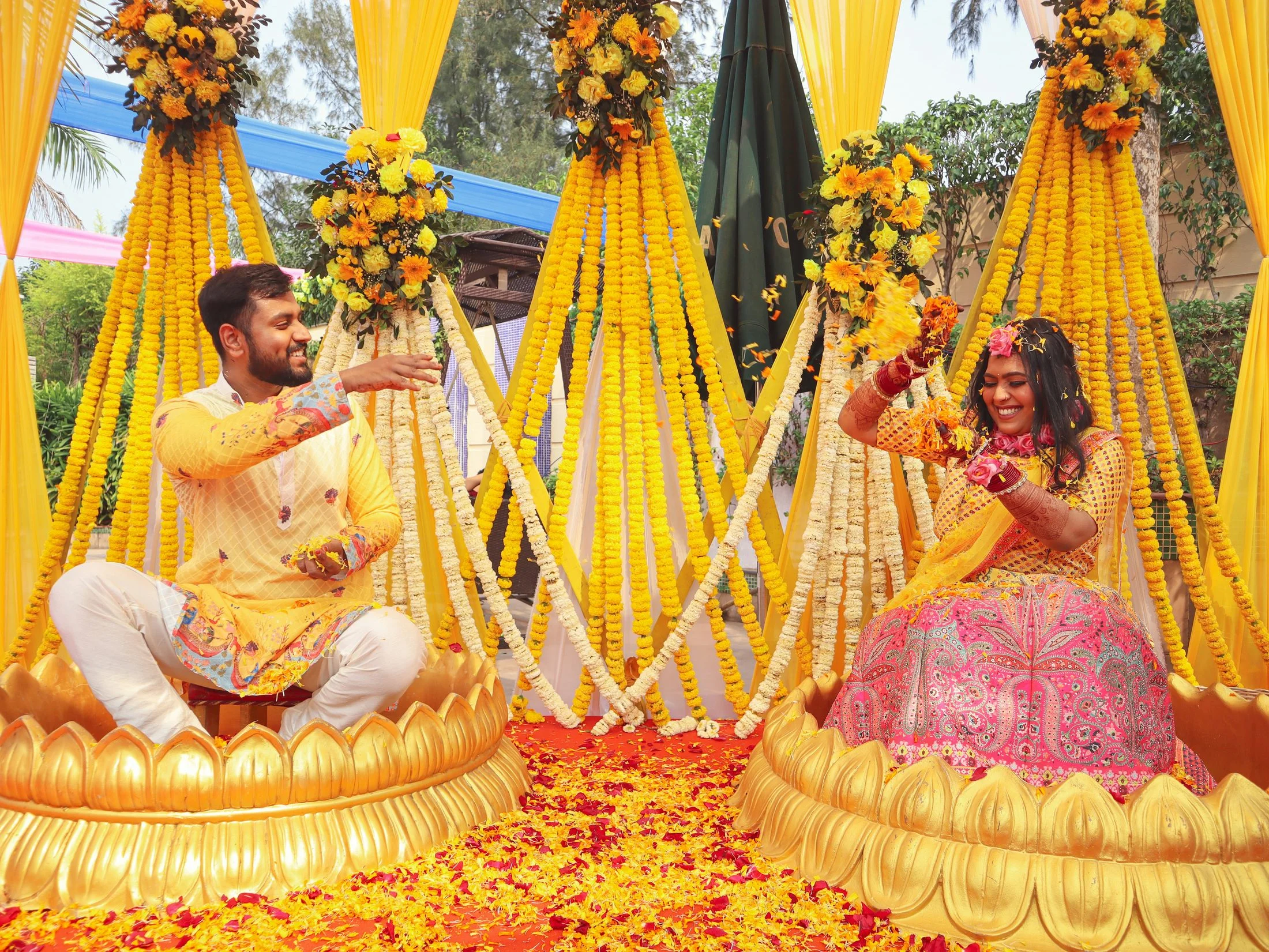 Haldi celebration