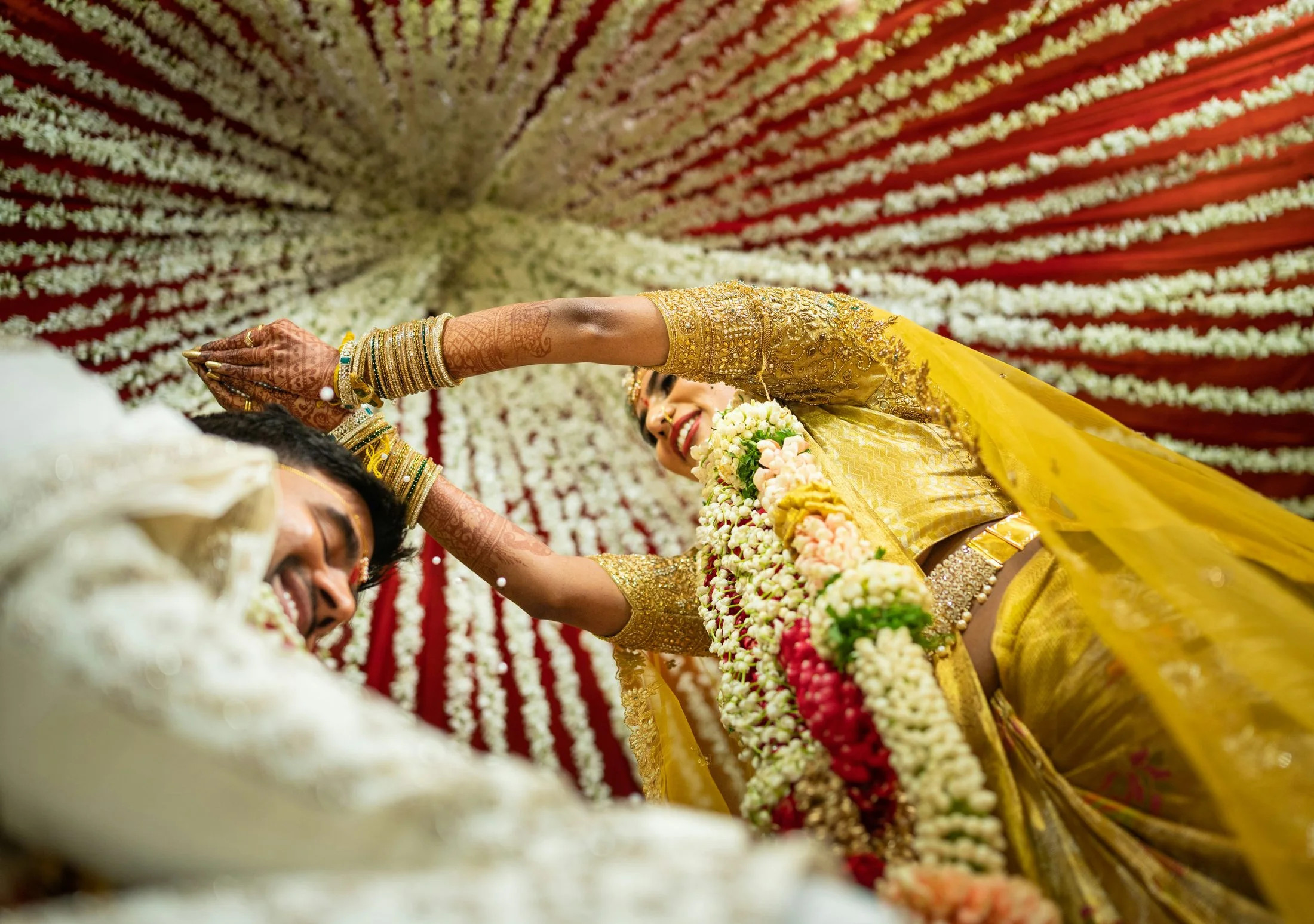 Wedding ritual moment
