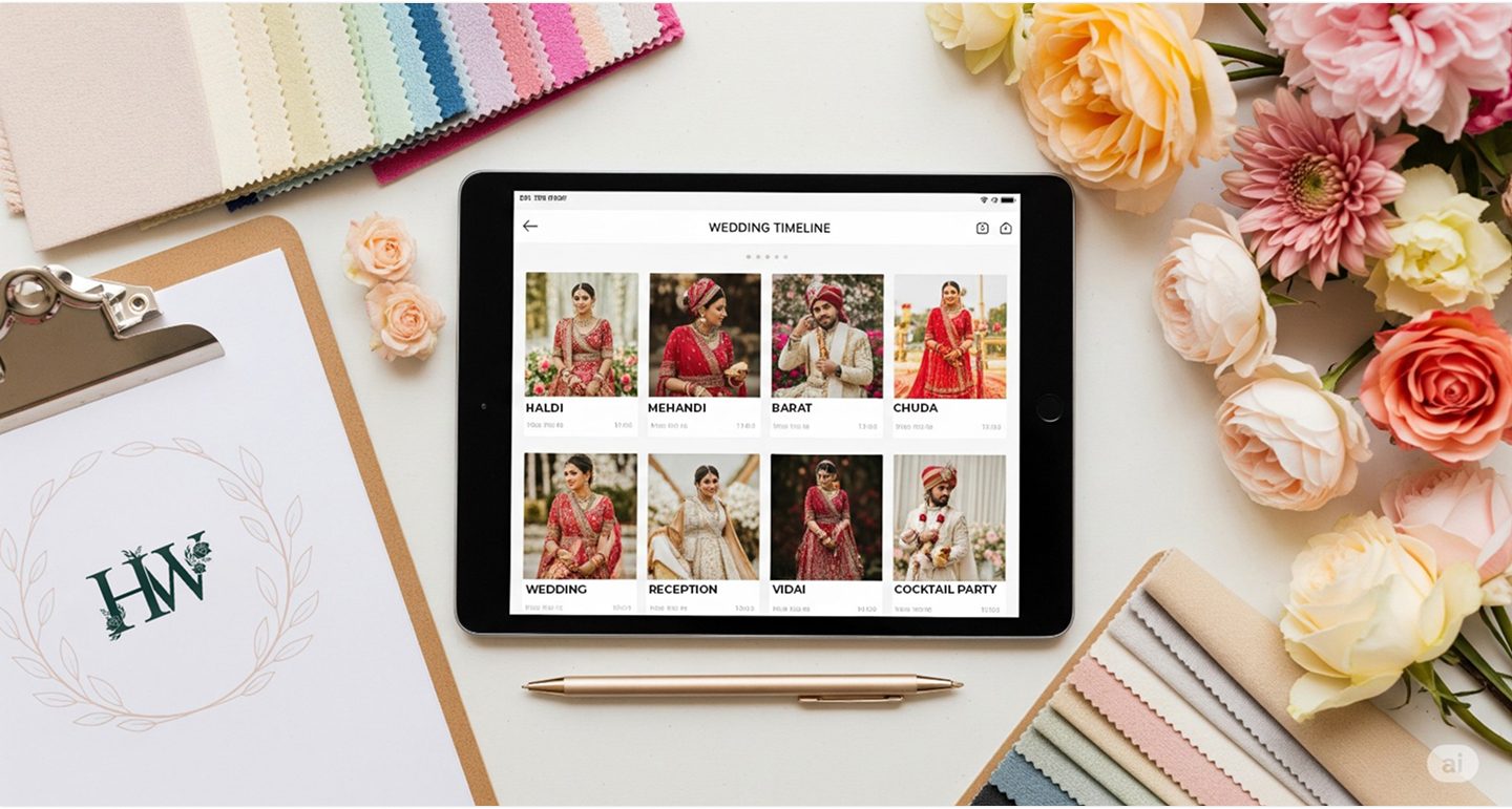 Wedding timeline management